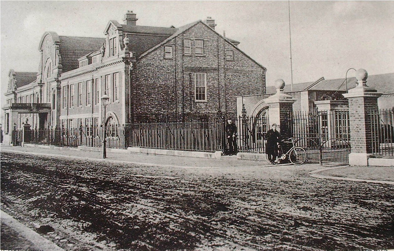 Entrance to Clement Talbot Factory